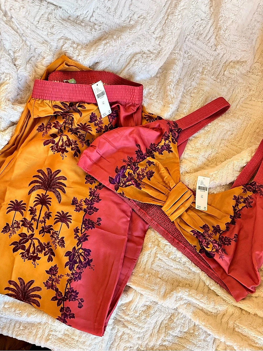 Anthropologie Celandine Two-Piece Set Size XL - pants and crop top 2026 NWT